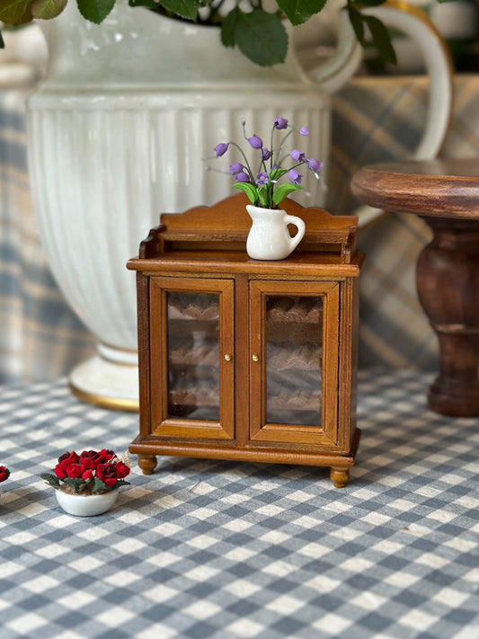 Miniature glass cabinet ✨
