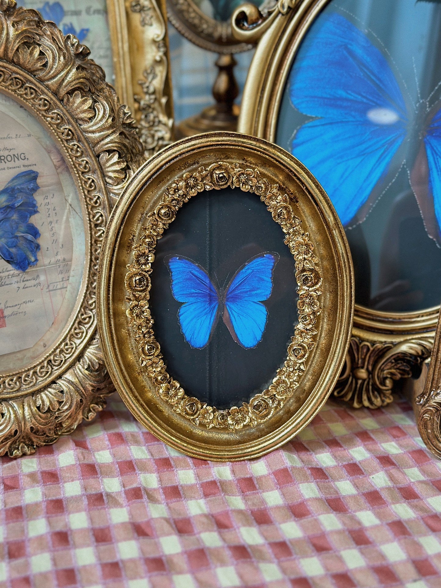 Vintage Style Oval Shaped Frame 03