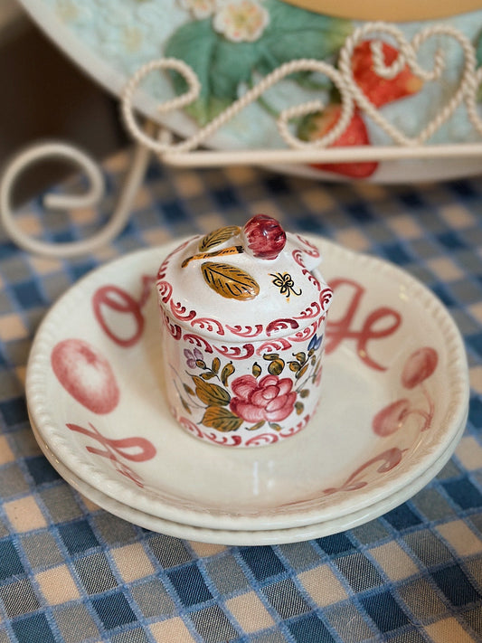 Hand Painted Jar
