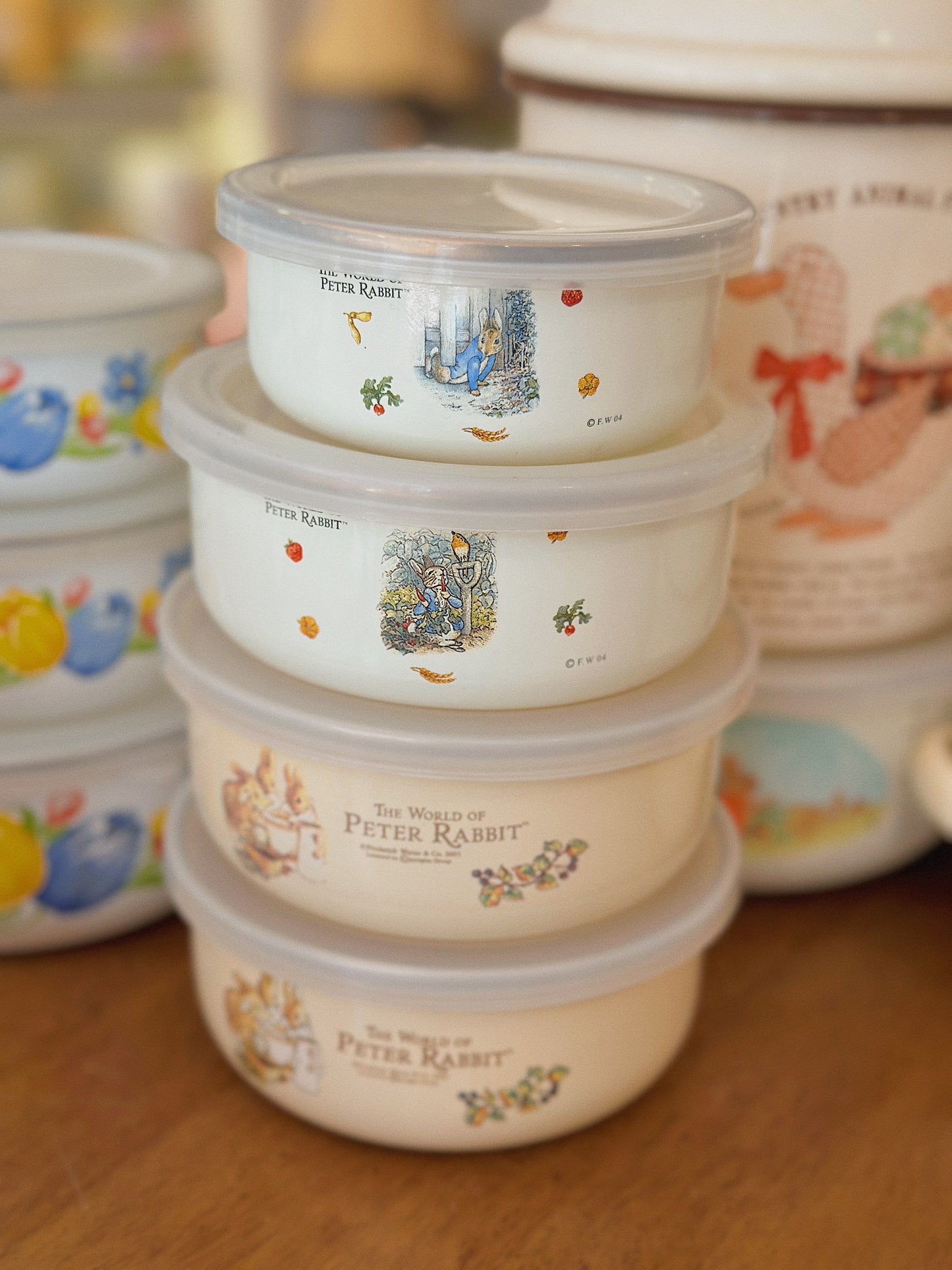 Set nồi và thố tráng men Peter Rabbit dễ thương ✨