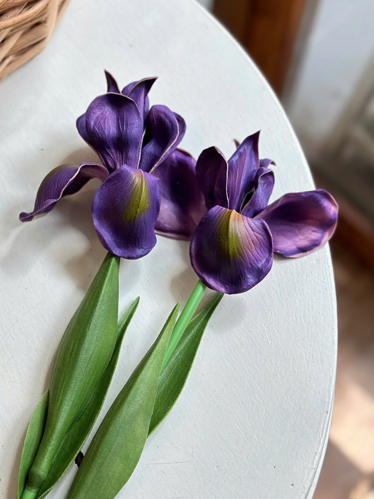 Hoa Diên Vĩ Iris giả sang trọng