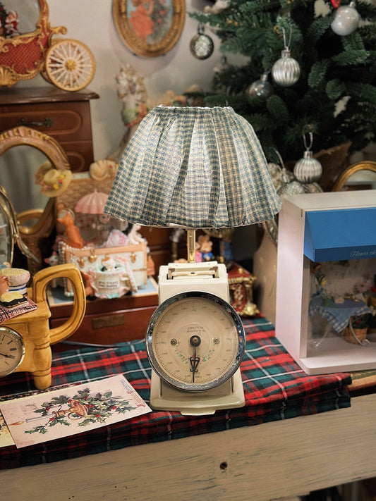 Reworked Scale Shaped Table Lamp