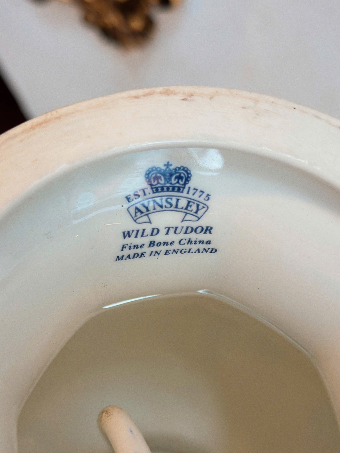 Đèn để bàn hoạ tiết vườn hoa - Aynsley Wild Tudor