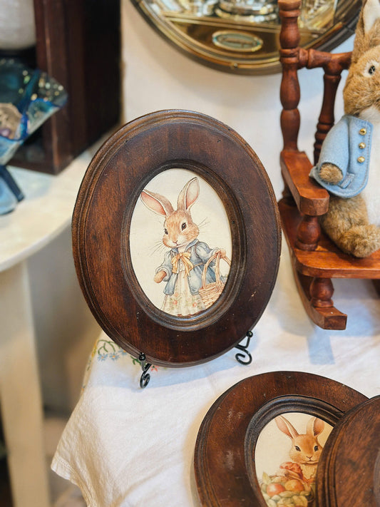 Handmade Oval Shaped Wooden Frame 03