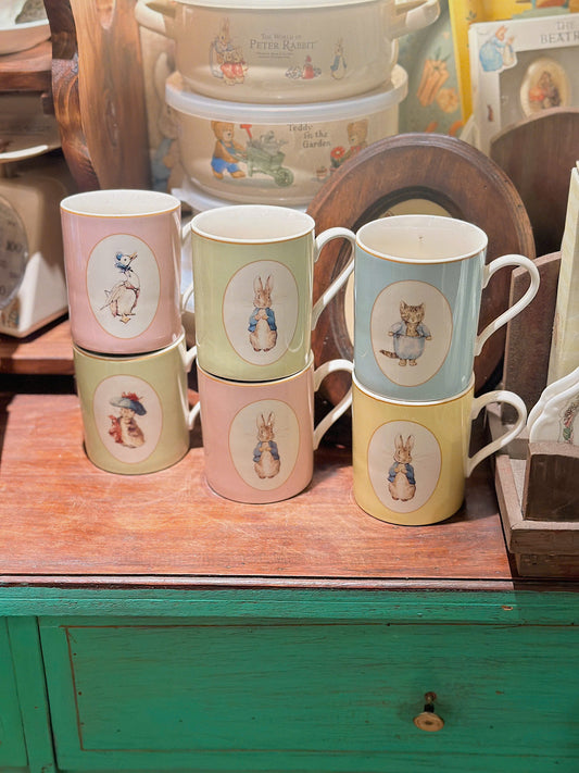 The World Of Peter Rabbit Porcelain Mug - Yamaka Japan