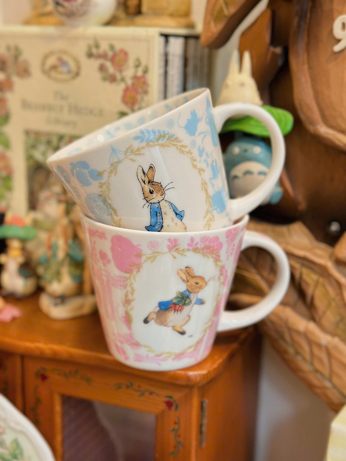 Cốc thỏ hoạ tiết Peter Rabbit - Yamaka