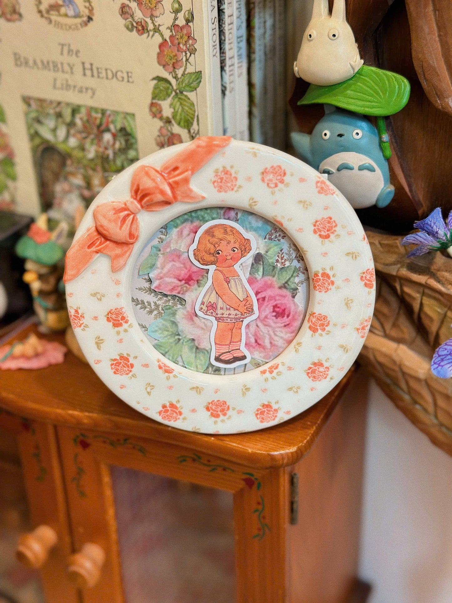 Tiny Roses Pattern Ceramic Set - Tasaki Shinju