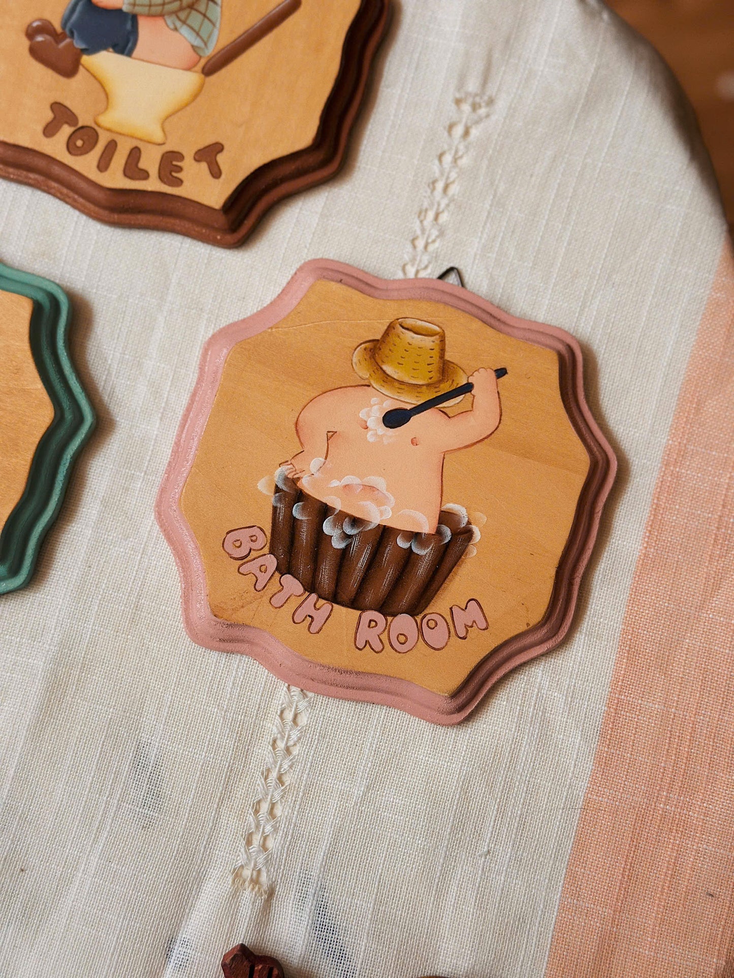 Hand Painted Wooden Door Signs