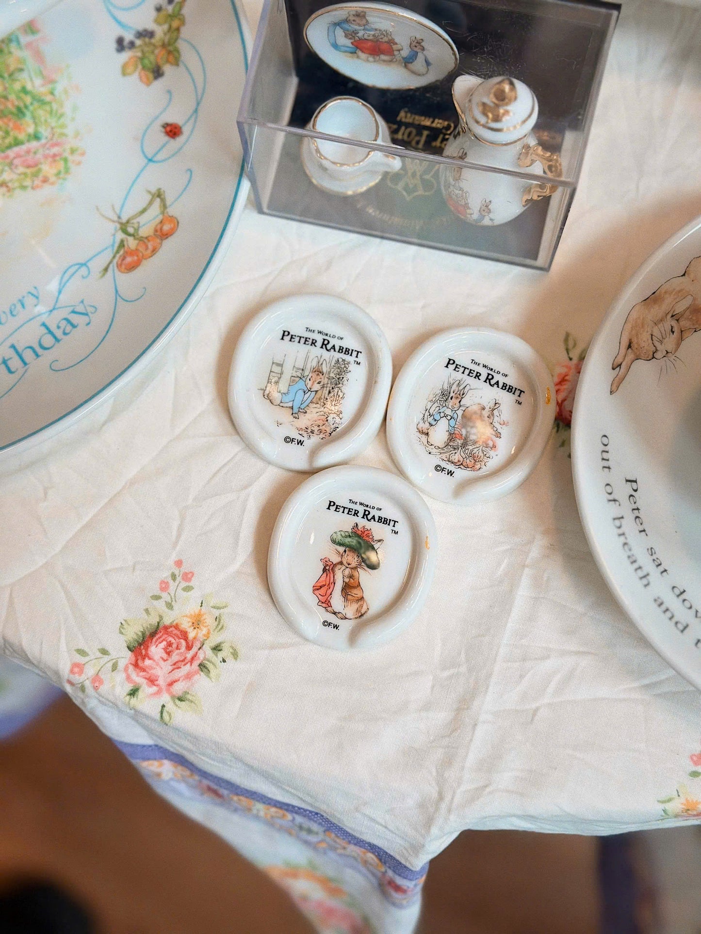 Peter Rabbit Spoon Rests - Asahi Japan