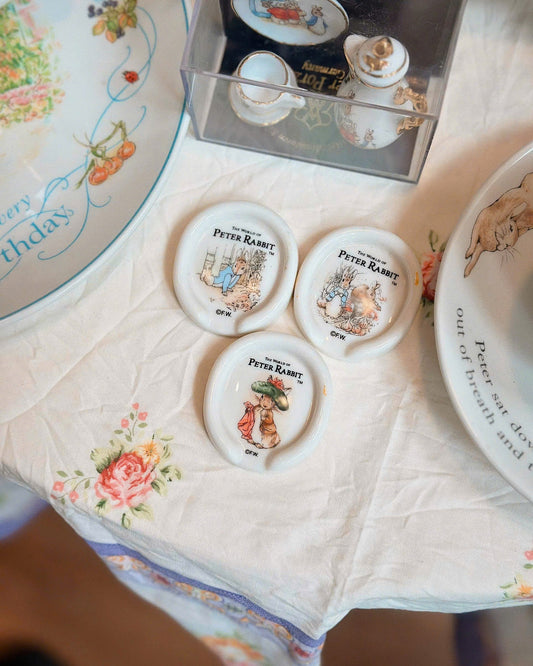 Peter Rabbit Spoon Rests - Asahi Japan