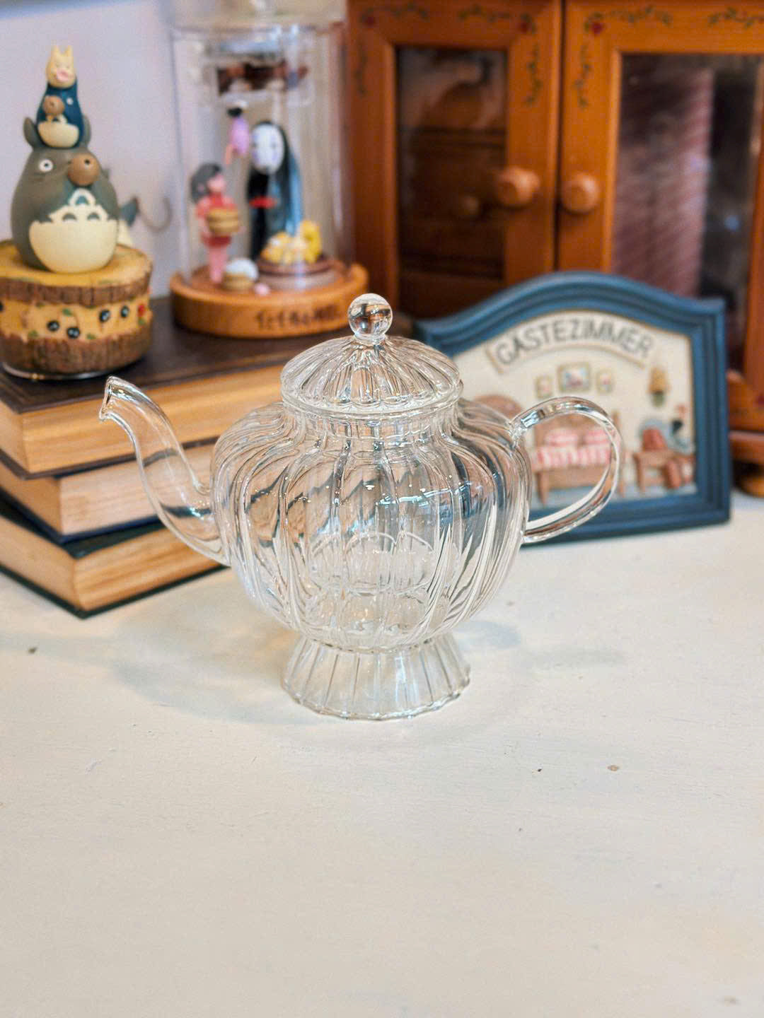 Vintage Glass Teapot