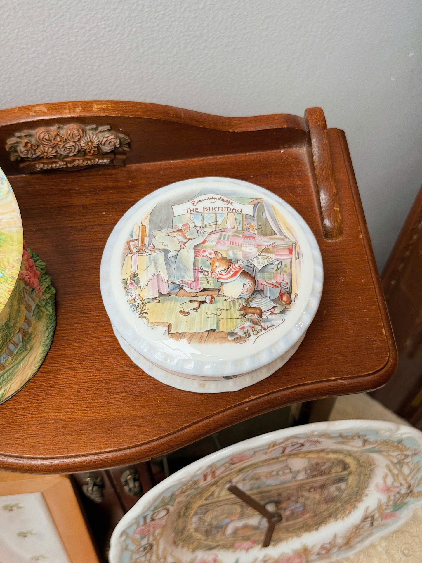 Bramly Hedge “The Birthday” Trinket Box - Royal Doulton