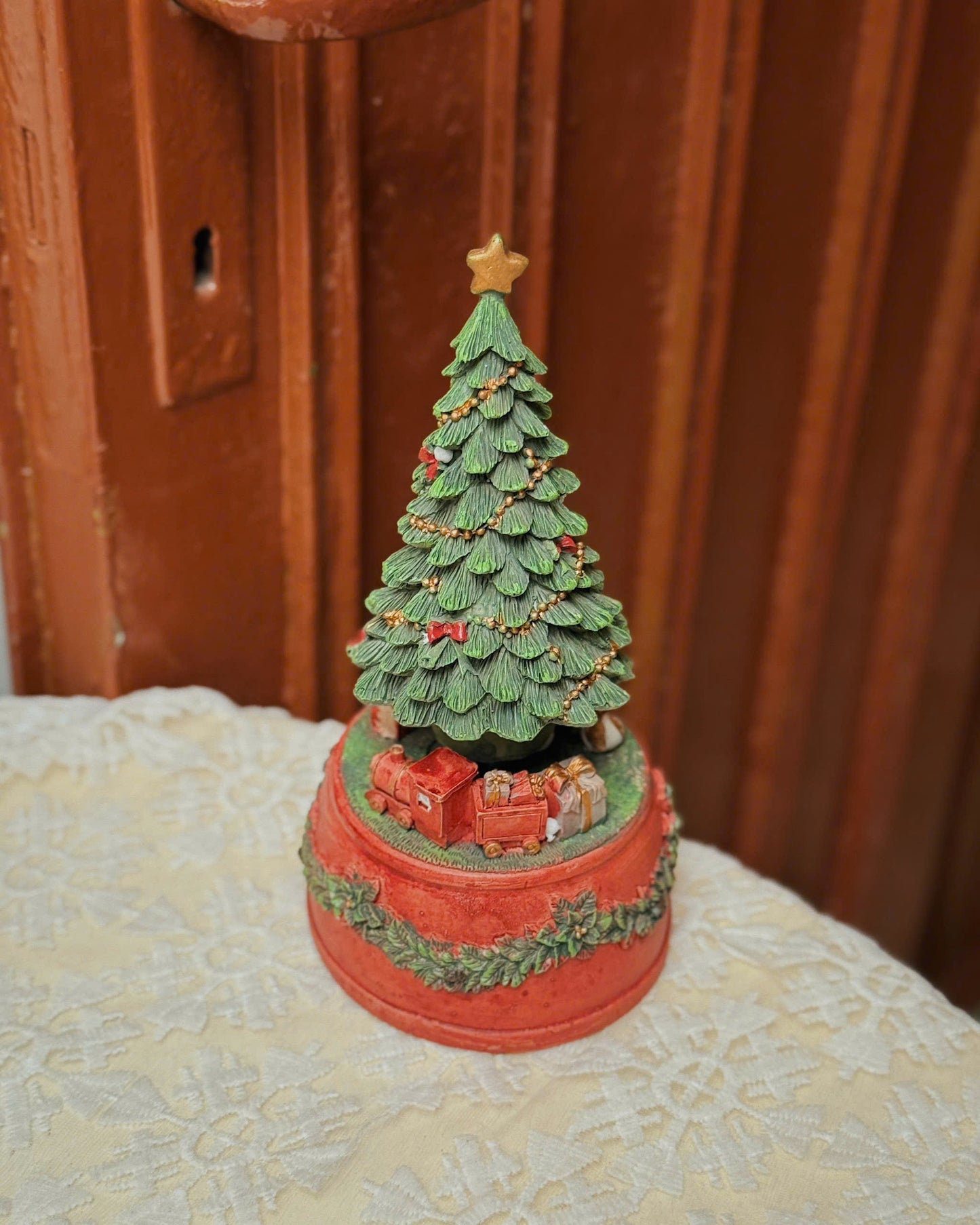 Christmas Tree Music Box