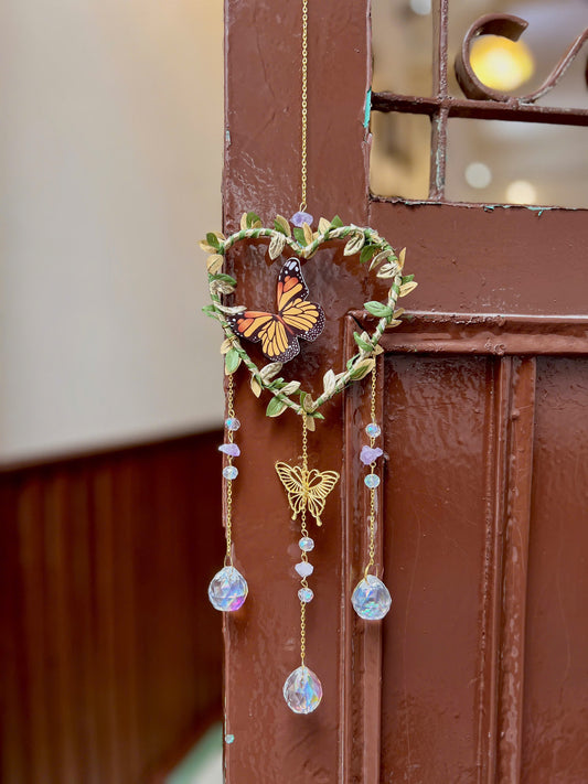 Heart Shaped Suncatcher 💛✨