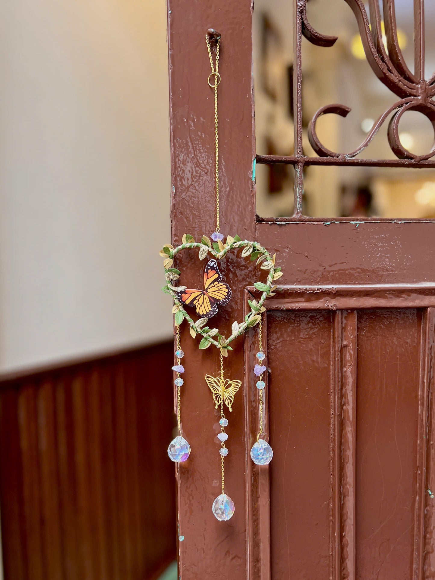 Heart Shaped Suncatcher 💛✨