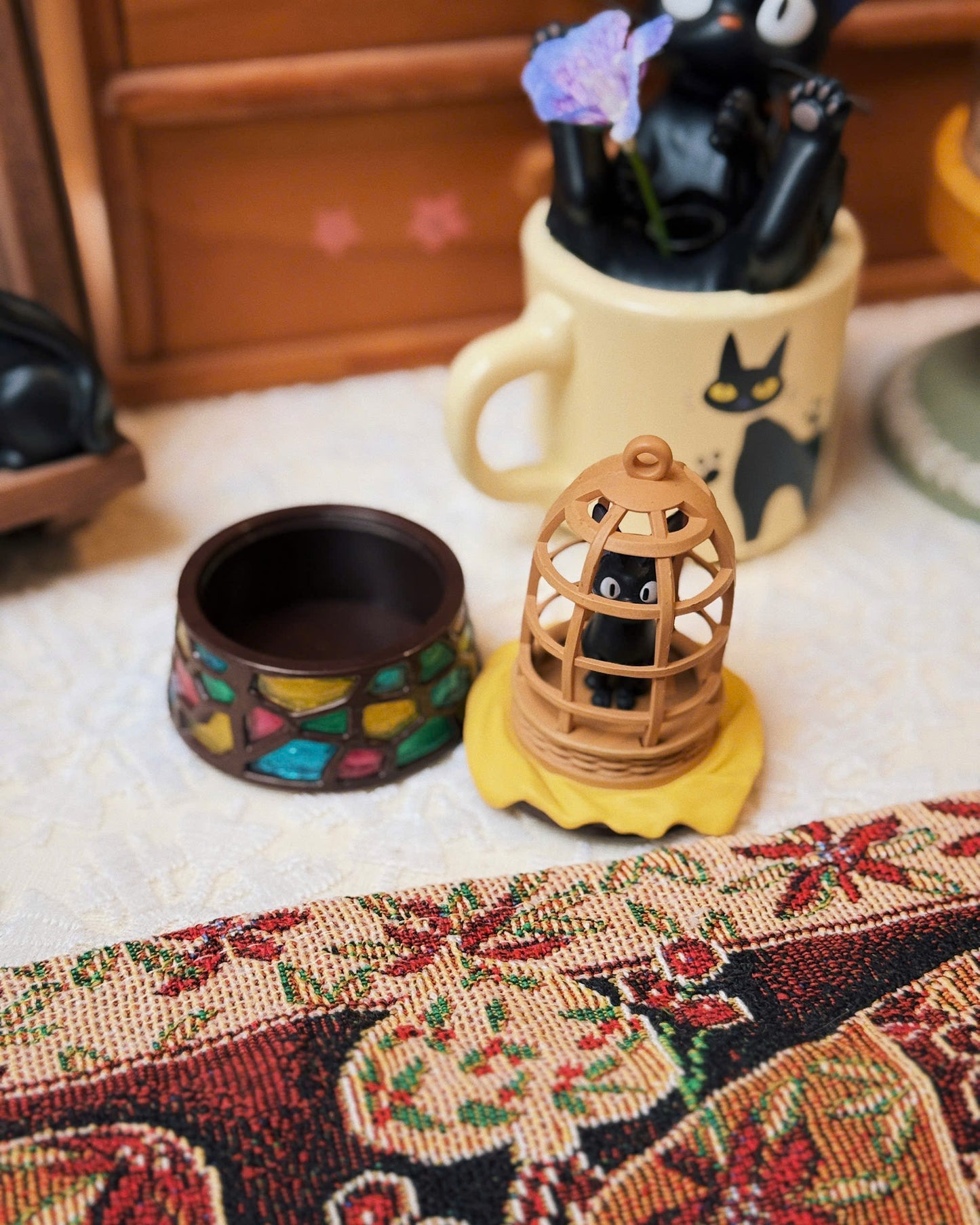 Jiji Cat Trinket Box🐈⬛🎀