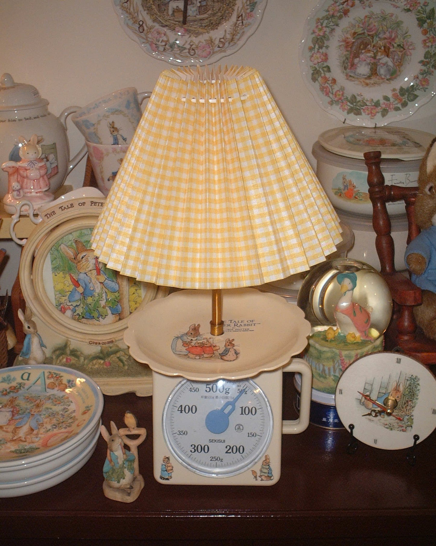 Peter Rabbit Scale Reworked Lamp
