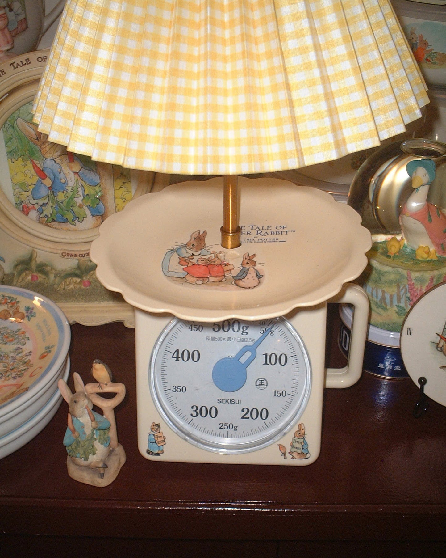 Peter Rabbit Scale Reworked Lamp