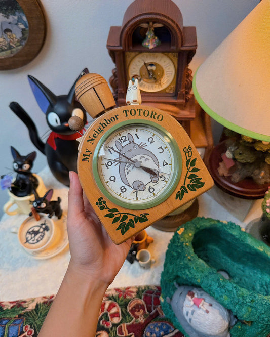 My Neighbor Totoro Wooden Clock