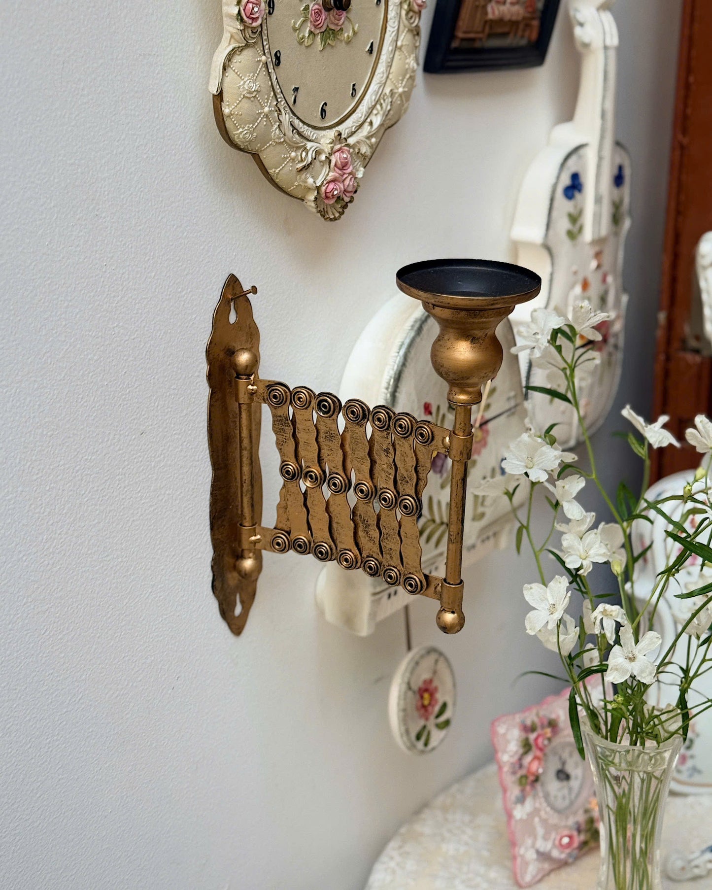 Vintage Wall Candle Holder