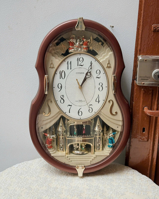 Vintage Citizen Radio Wave Control Wall Clock