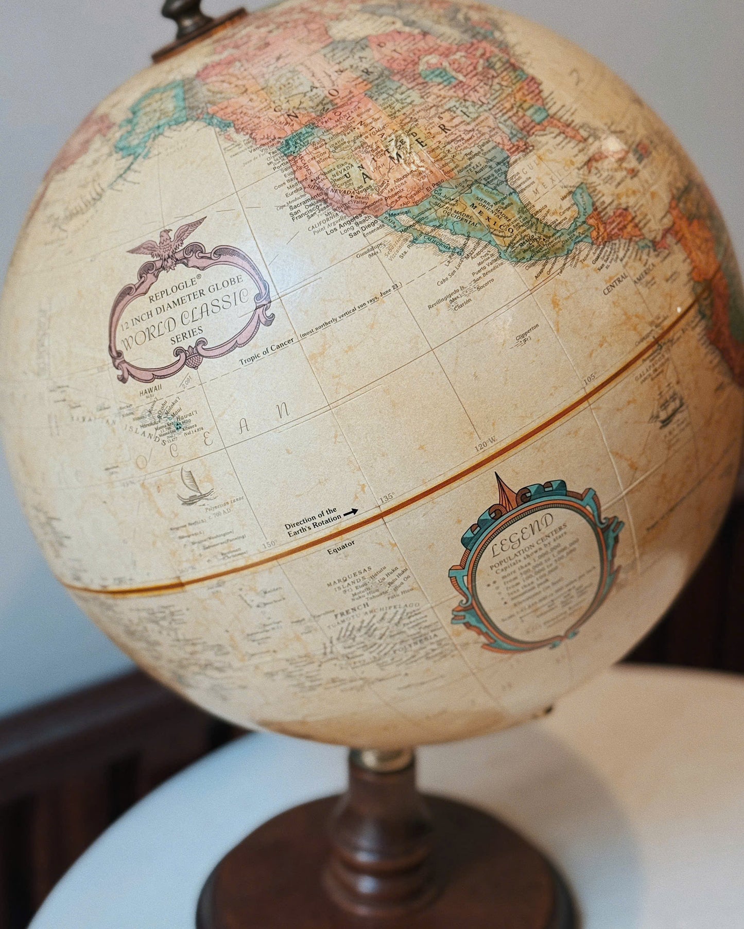 Vintage Globe