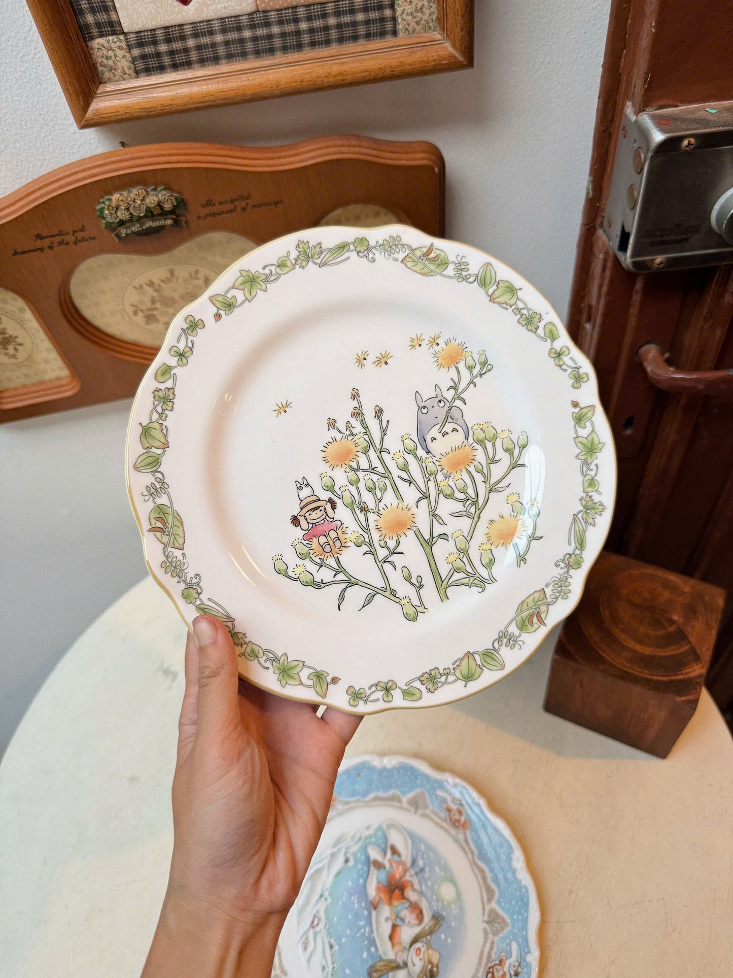 Totoro Spring Bloom Plate