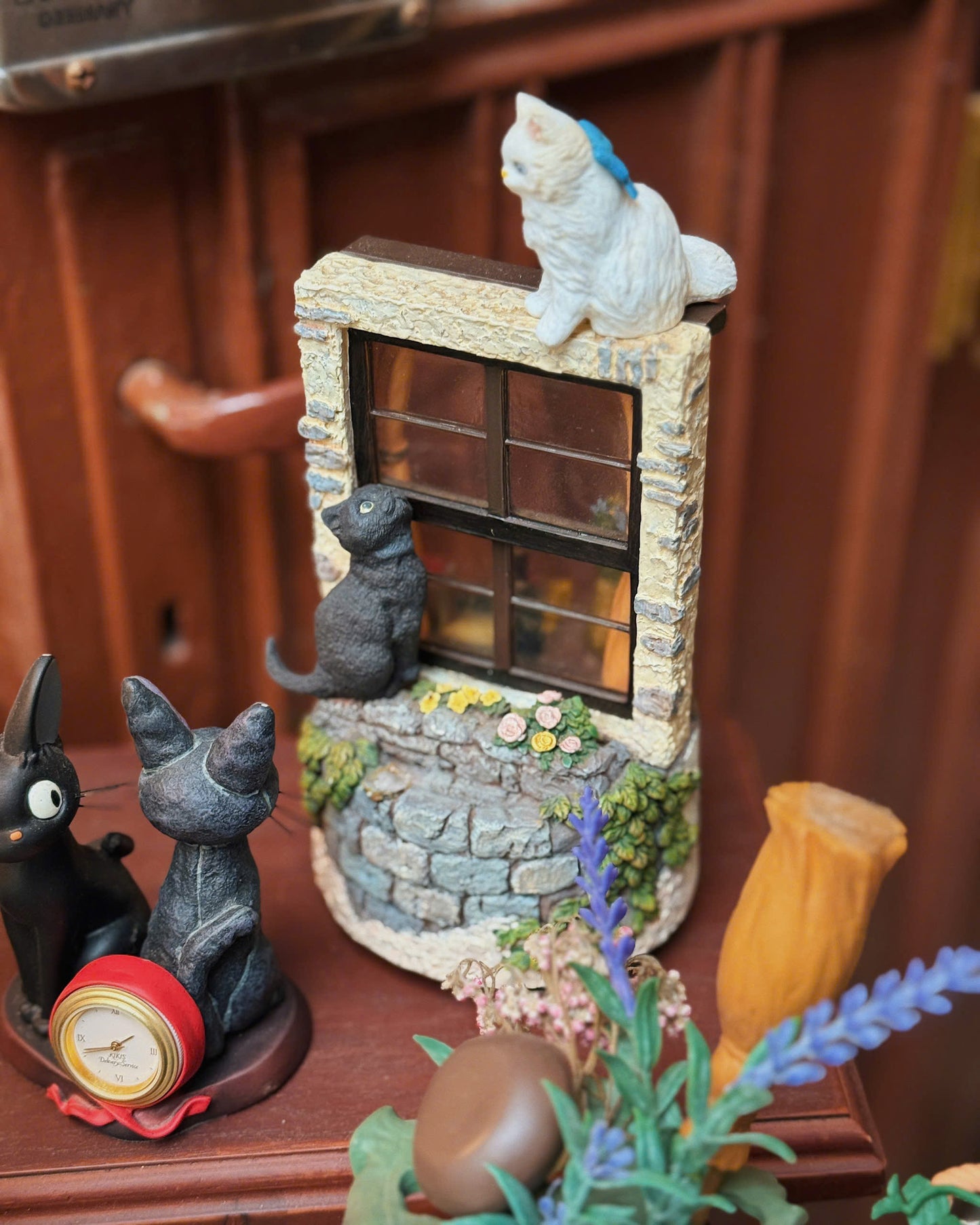Cat at the Window Music Box