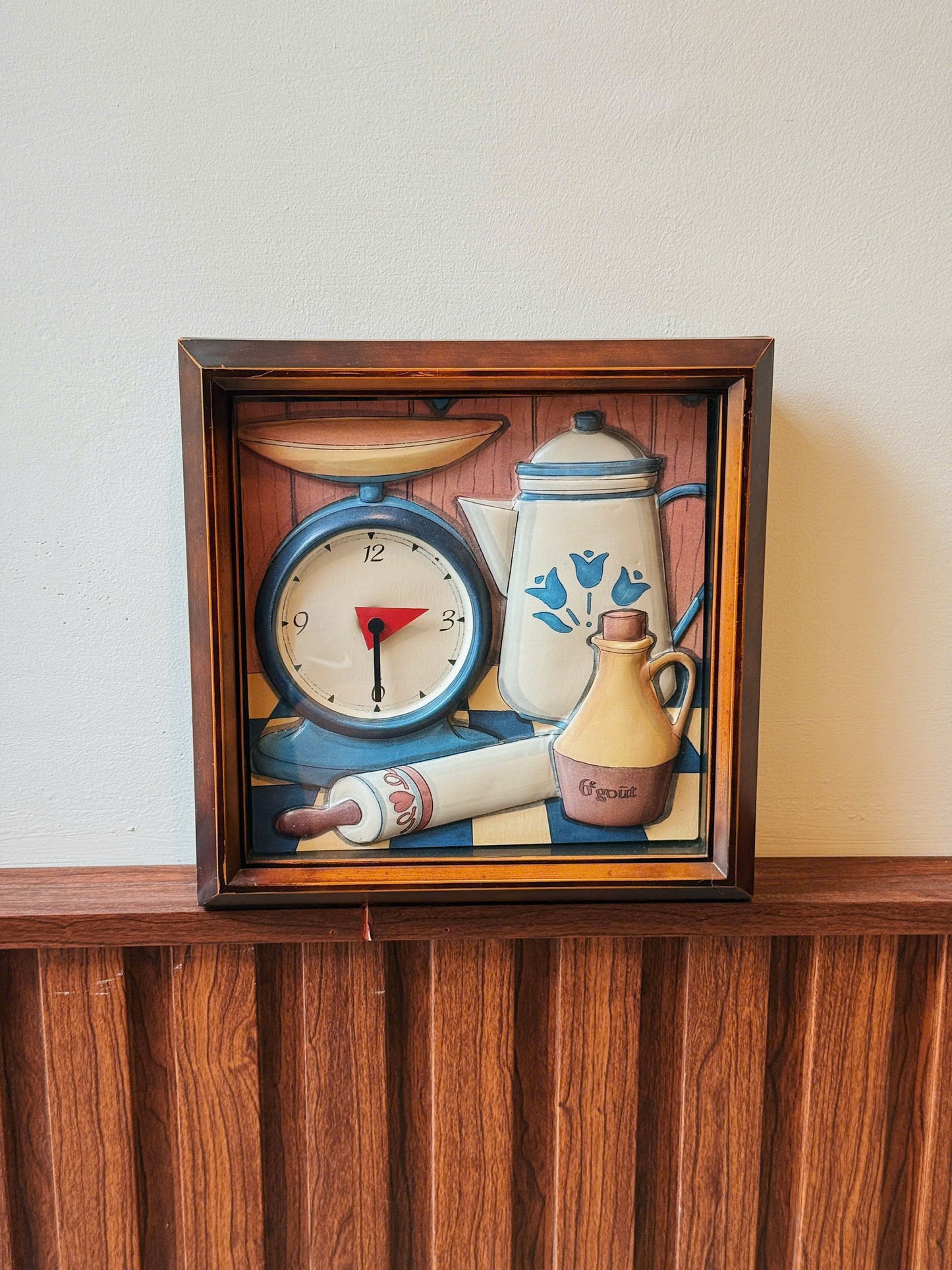 Kitchen Nostalgia Clock