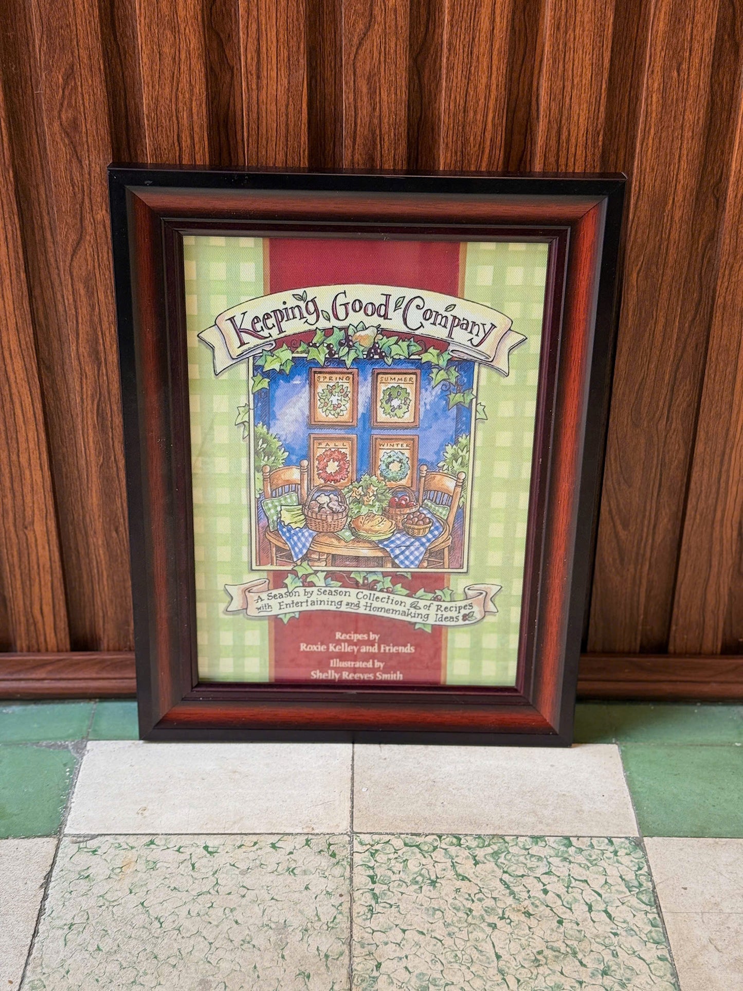 Vintage Style Wooden Frame 04