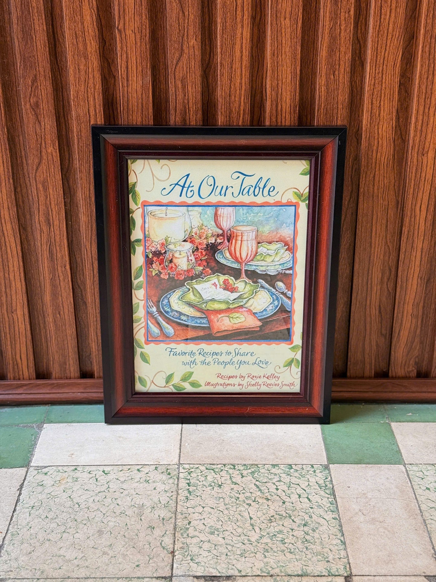 Vintage Style Wooden Frame 04