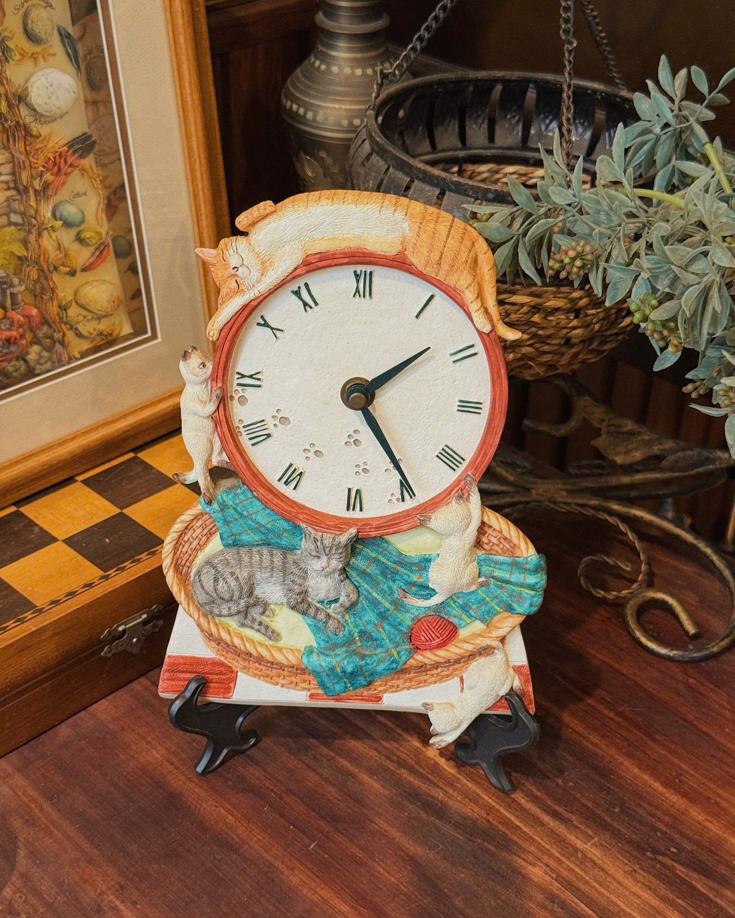 Catnap Memories Clock