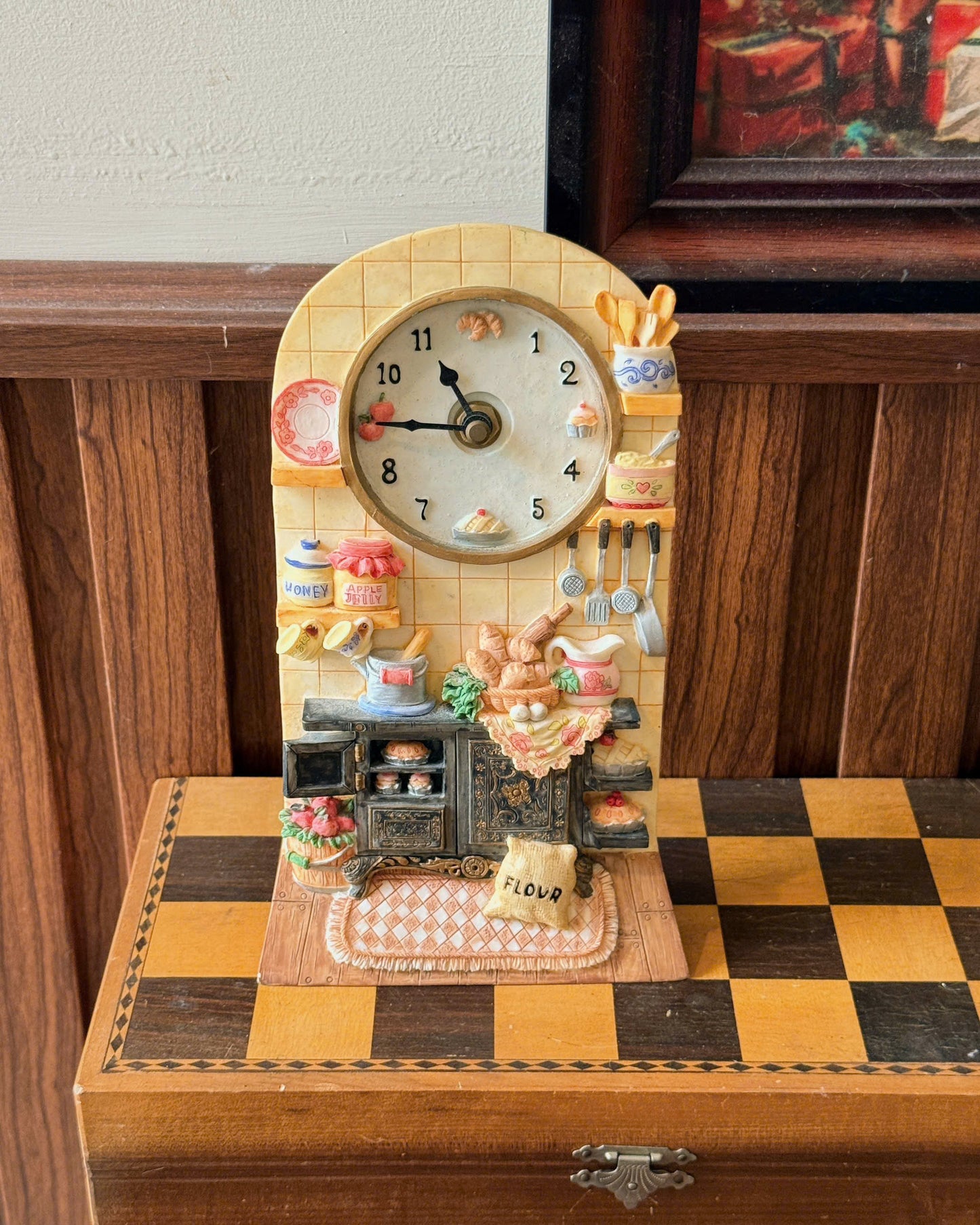 Vintage Country Kitchen Clock