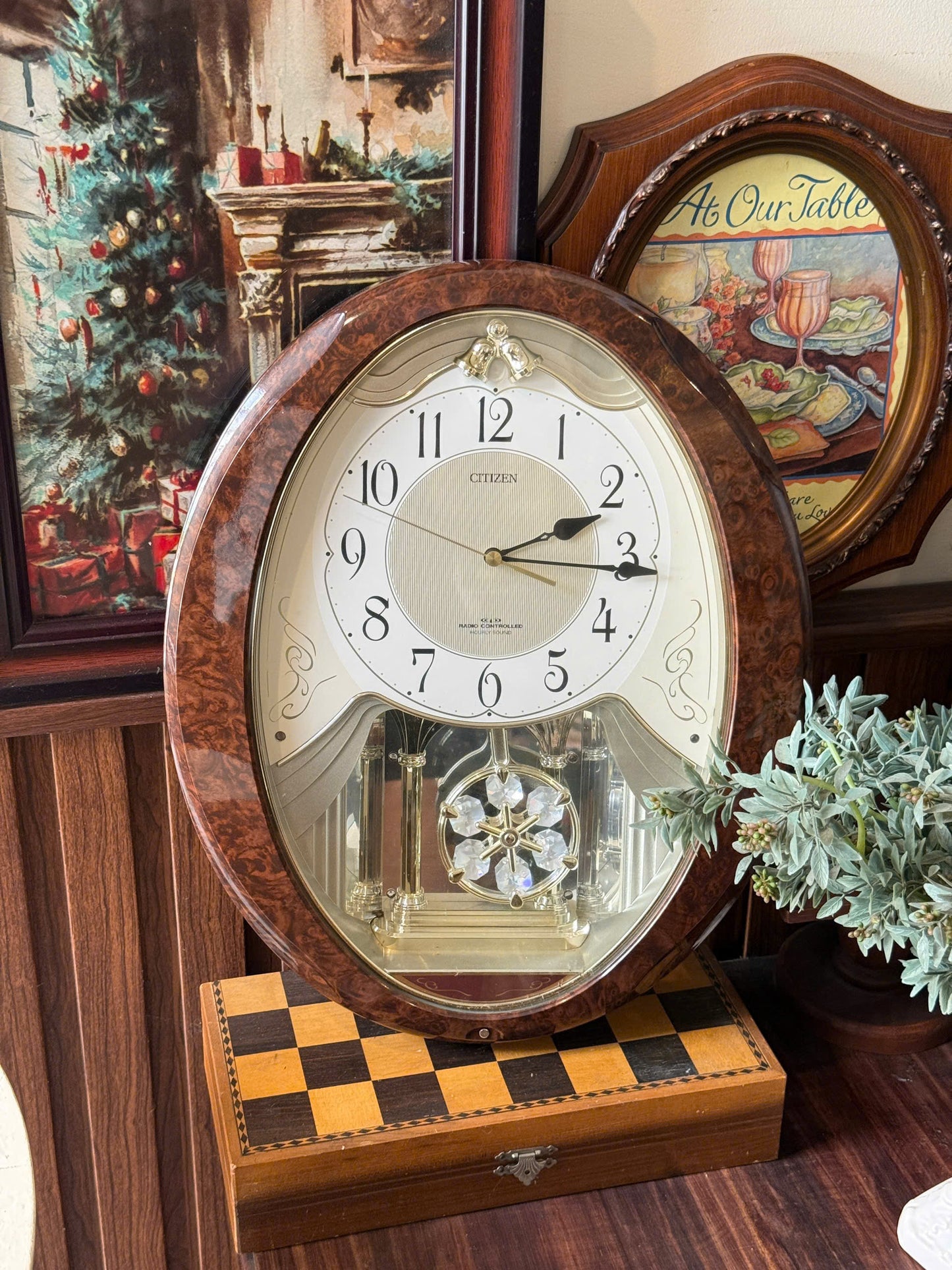 Citizen Heritage Crystal Clock