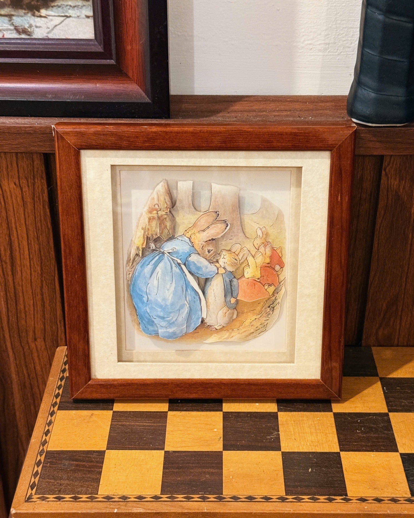Peter Rabbit Family Relief Frame- Découpage John Ellam