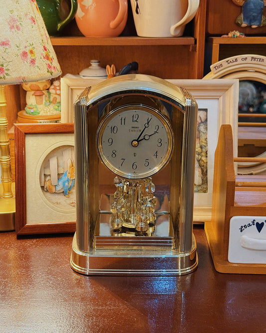 Seiko Crystal Accent Desk Clock