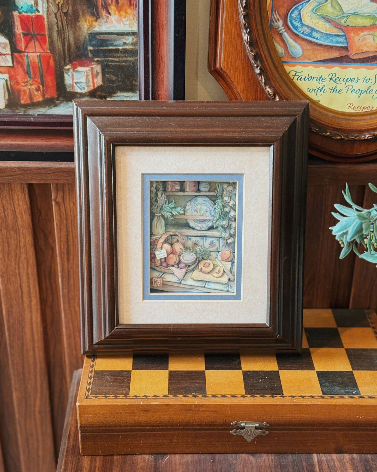 Rustic Pantry 3D Picture Frame