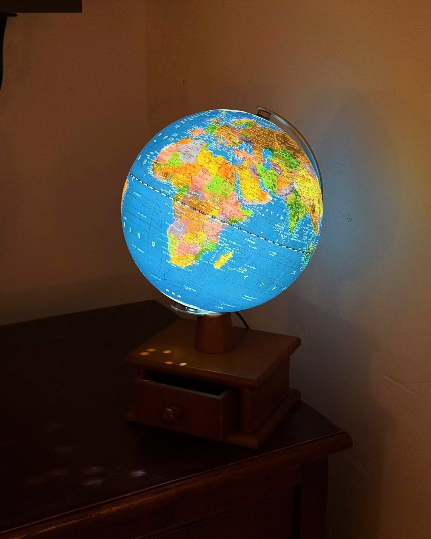 Antique World Globe