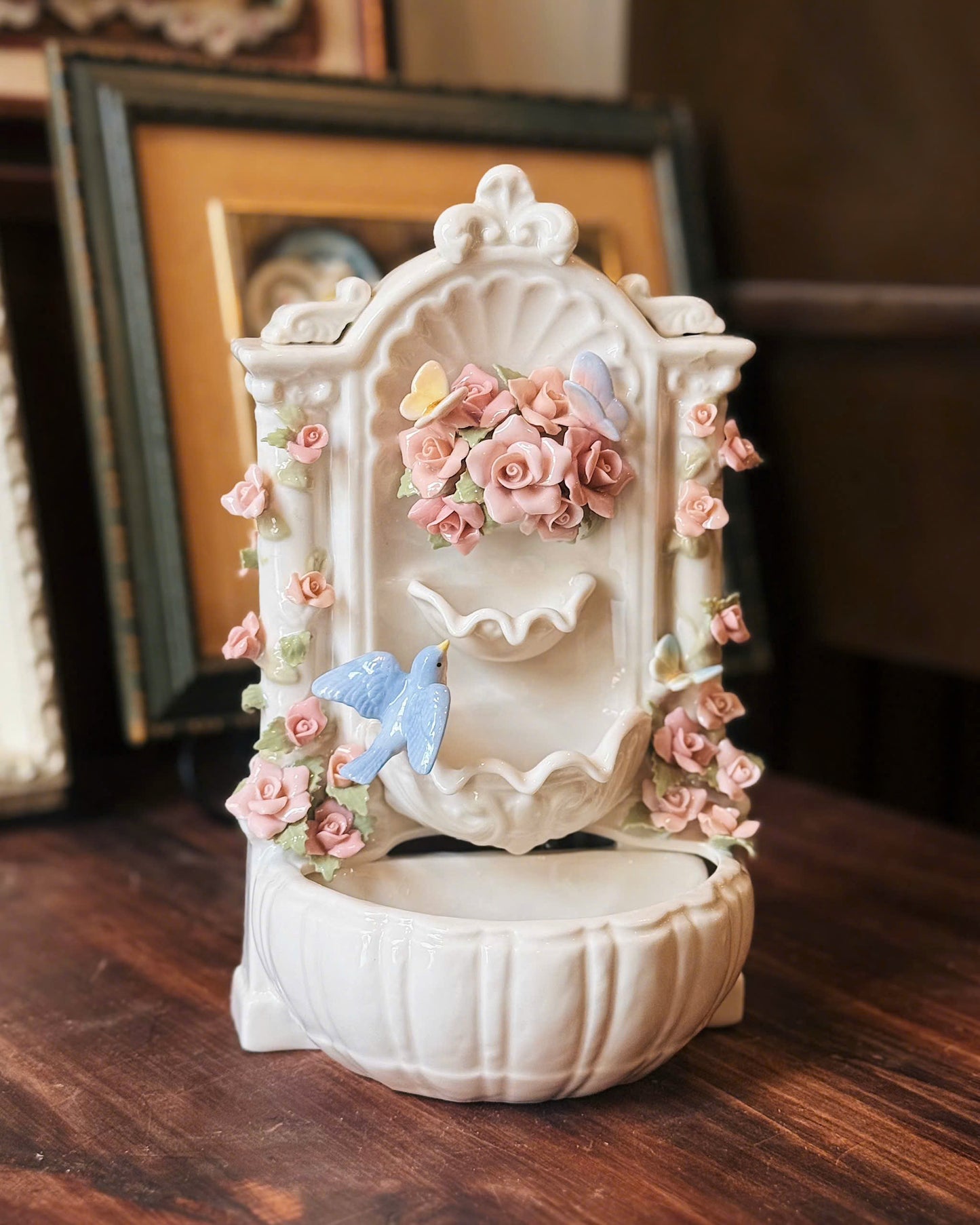 Little Bird & Rose Melody Music Box