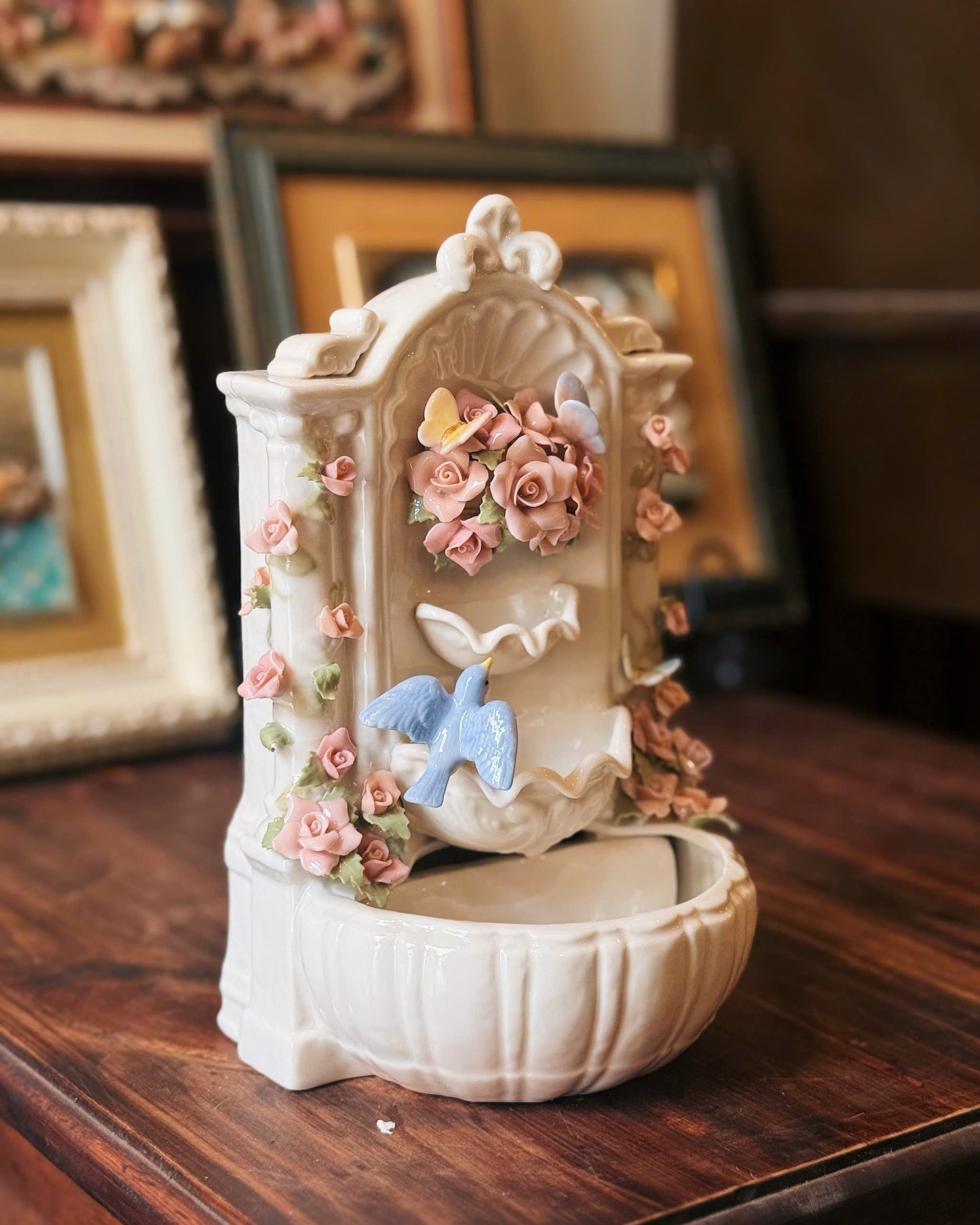 Little Bird & Rose Melody Music Box