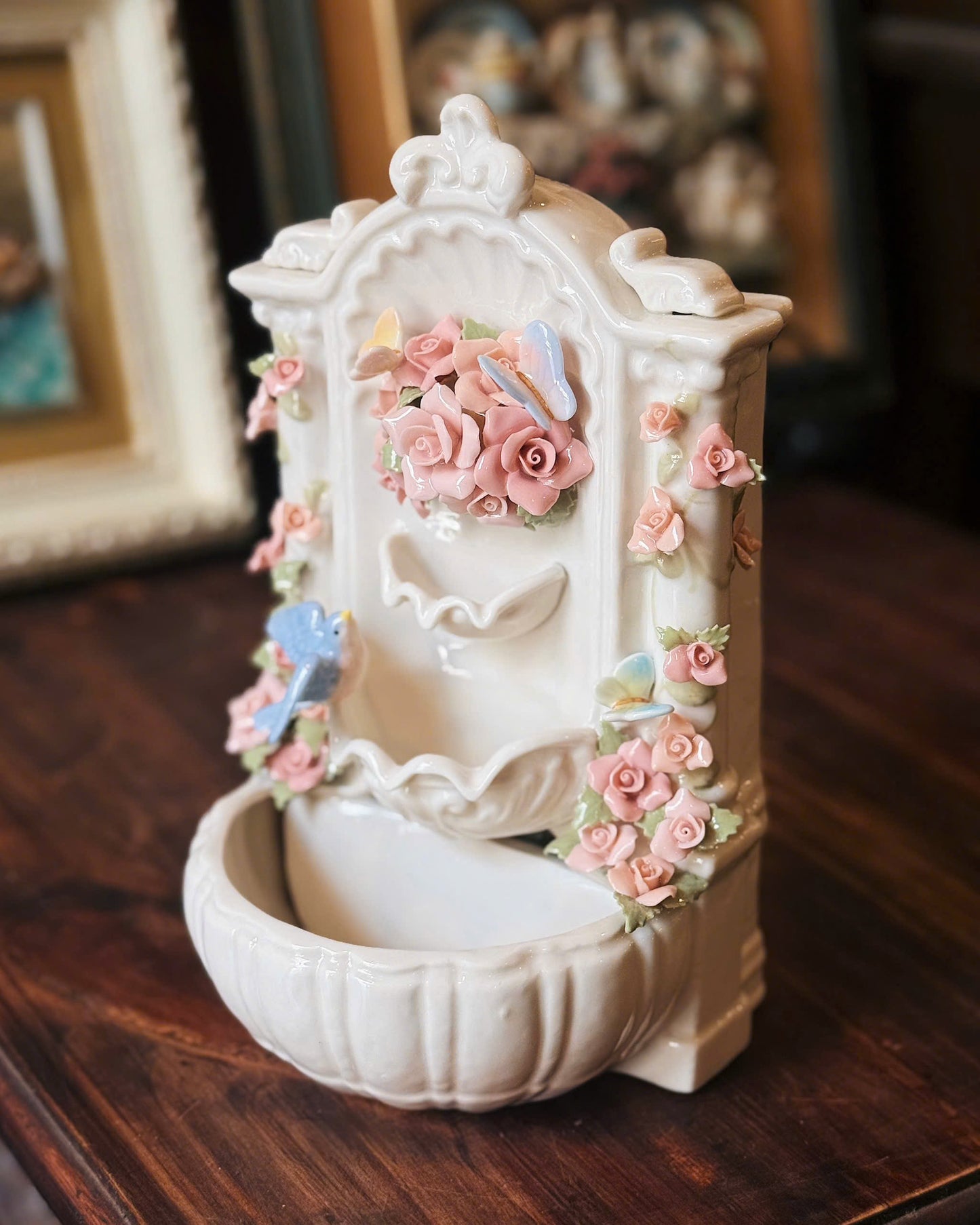Little Bird & Rose Melody Music Box