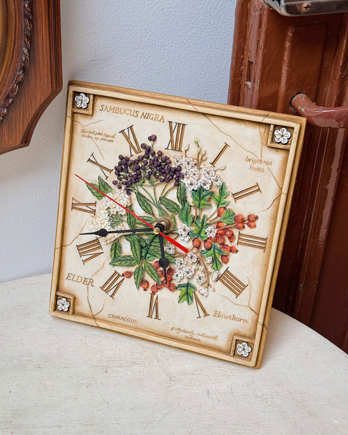 Elder &amp; Hawthorn Garden Clock