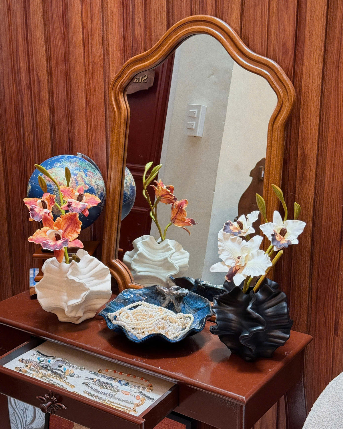 Victorian Lace Vase