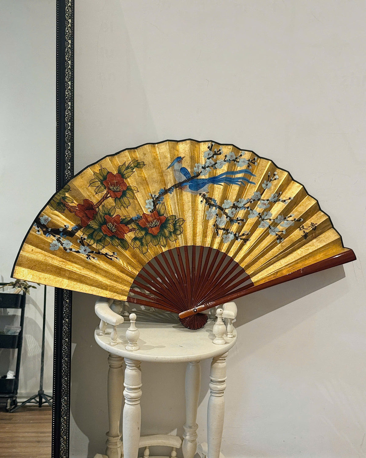 Golden Blossom Fan