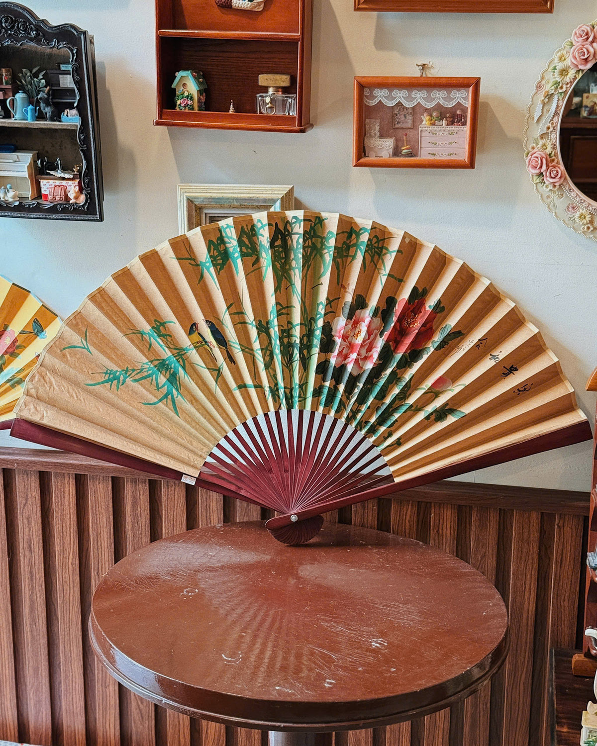 Bamboo Blossom Fan