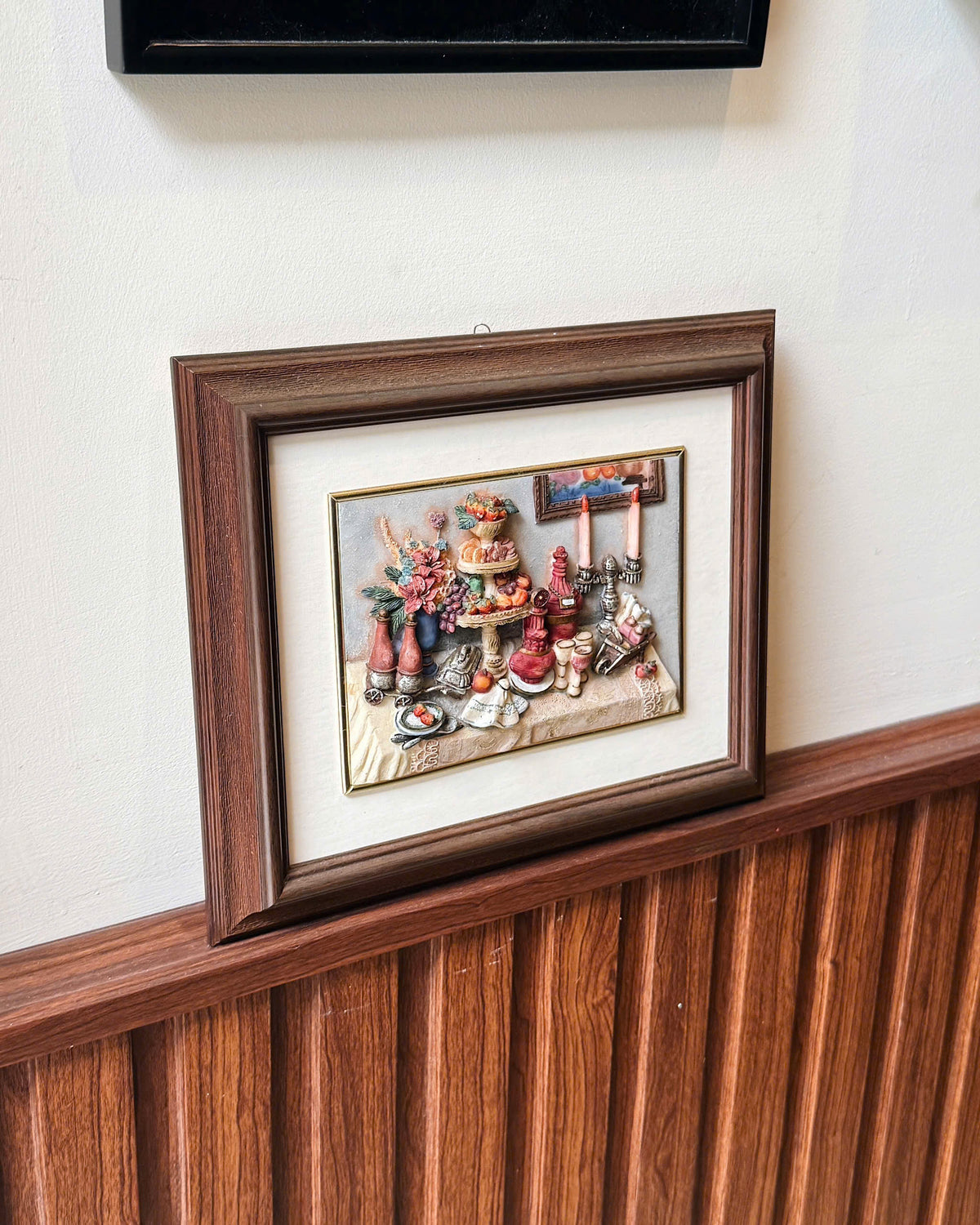 Vintage 3D Dining Table Wall Art