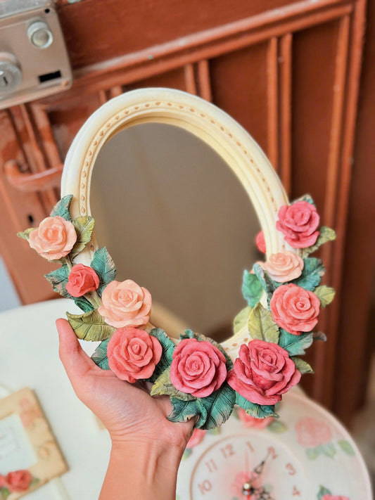 Elegant Rose Mirror 💐✨