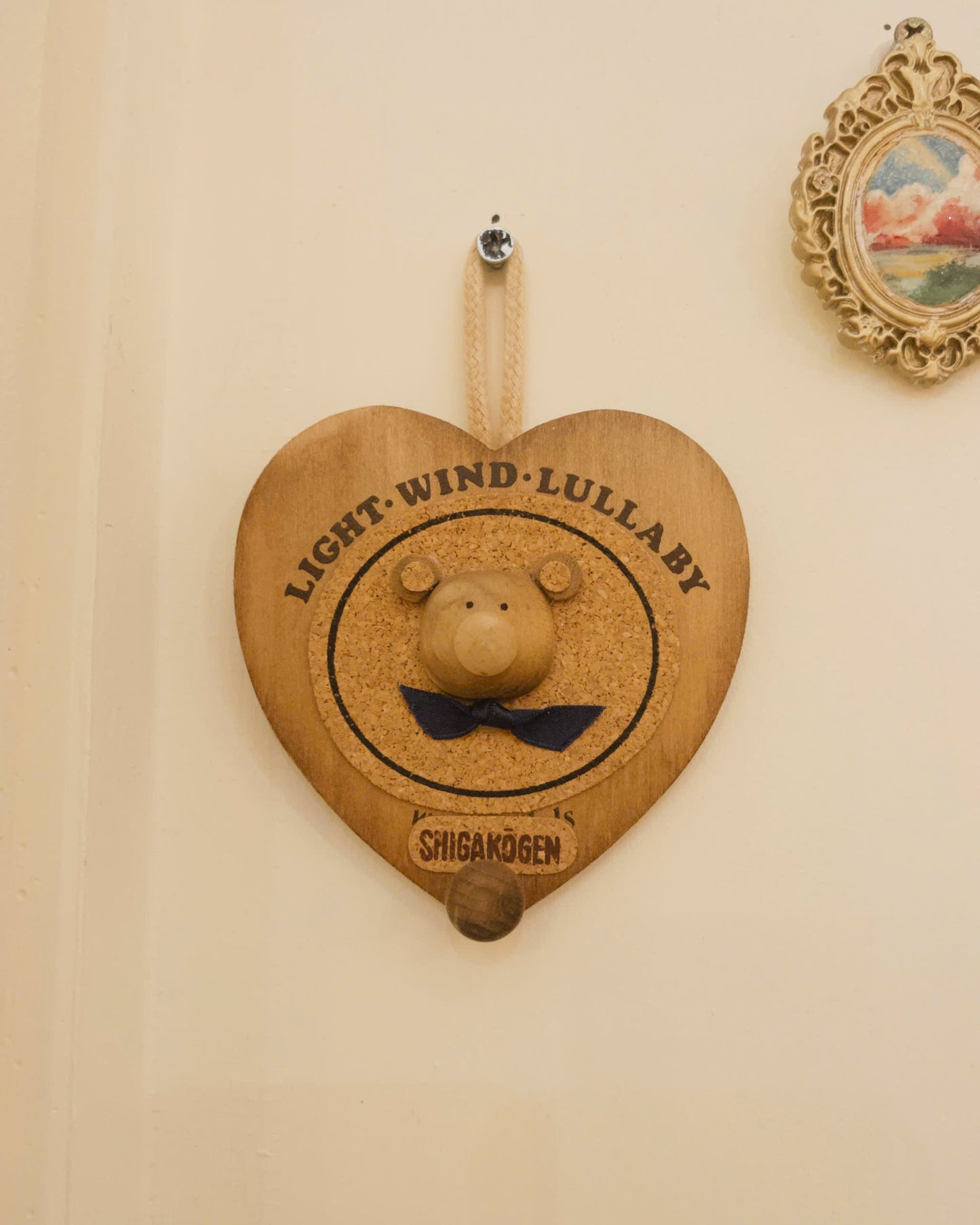 Vintage Wooden Wall Key/ Jewelry Holder