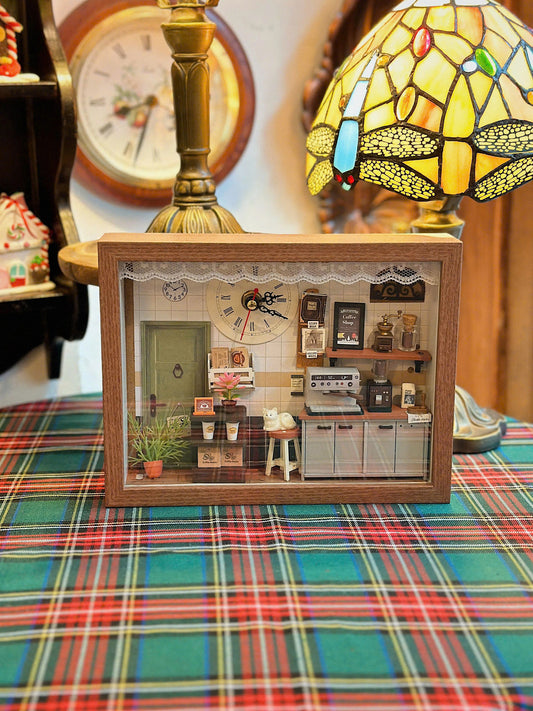 Miniature Roombox Watch - Coffee Shop 2