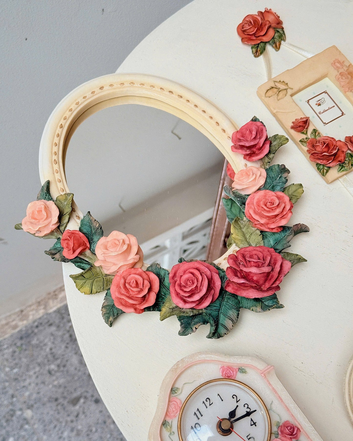 Elegant Rose Mirror 💐✨